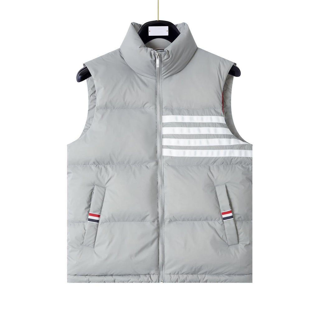 Exclusive MR.TOM 2026ss Women's Winter Vest — Gray — Size 0/S — Side View