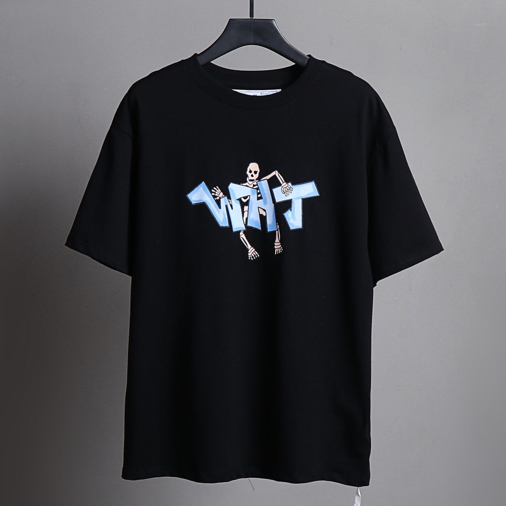 Exclusive OFF-White  Arrow logo print T-shirt#83 — White — Size S — Lifestyle View
