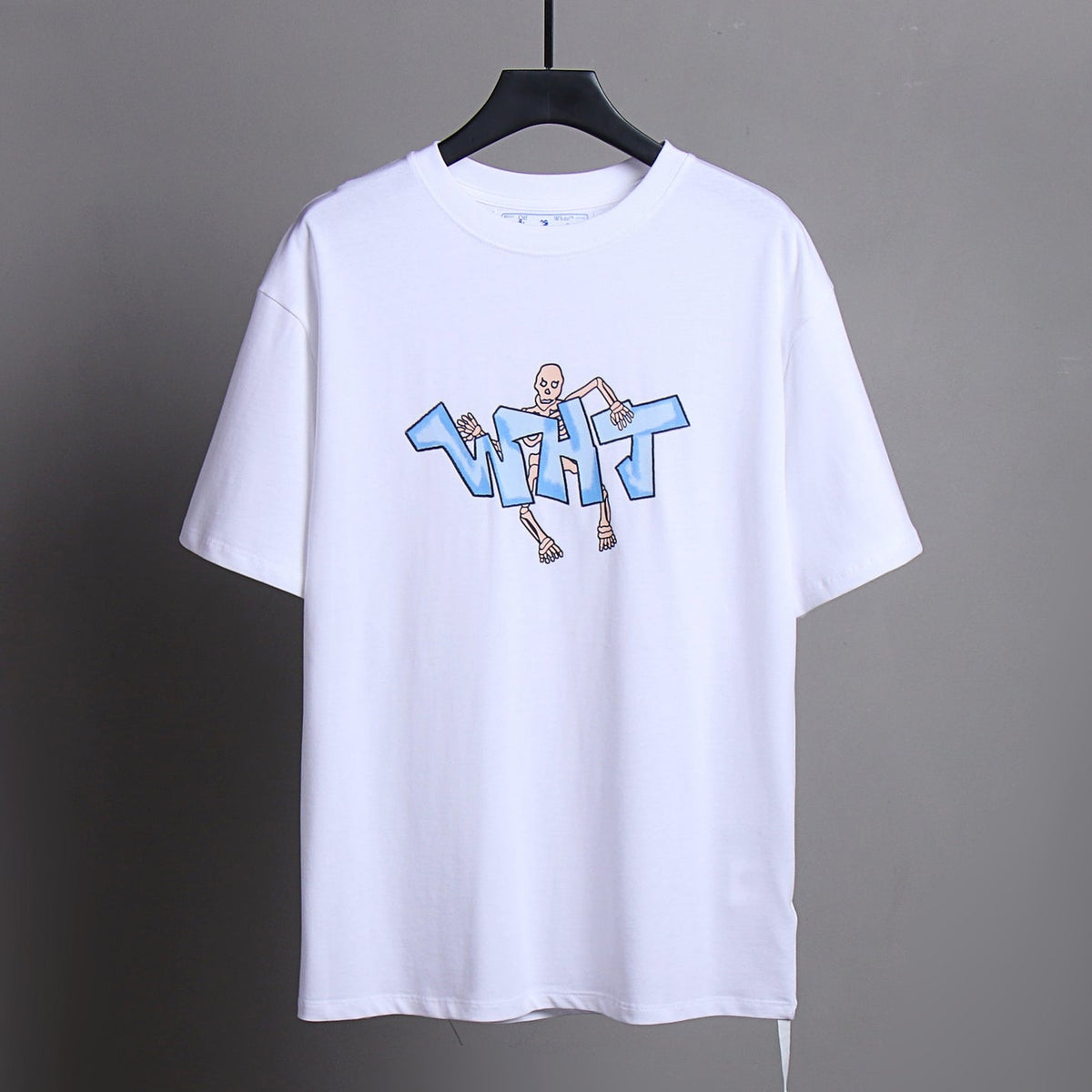Exclusive OFF-White  Arrow logo print T-shirt#83 — White — Size S — Top View
