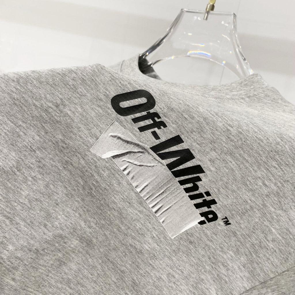 Exclusive OFF-White  Arrow sign T-shirt#812 — White — Size XS — Detail View