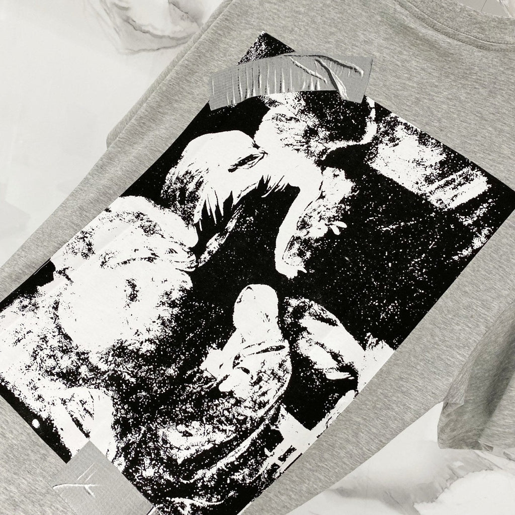 Exclusive OFF-White  Arrow sign T-shirt#812 — White — Size XS — Lifestyle View
