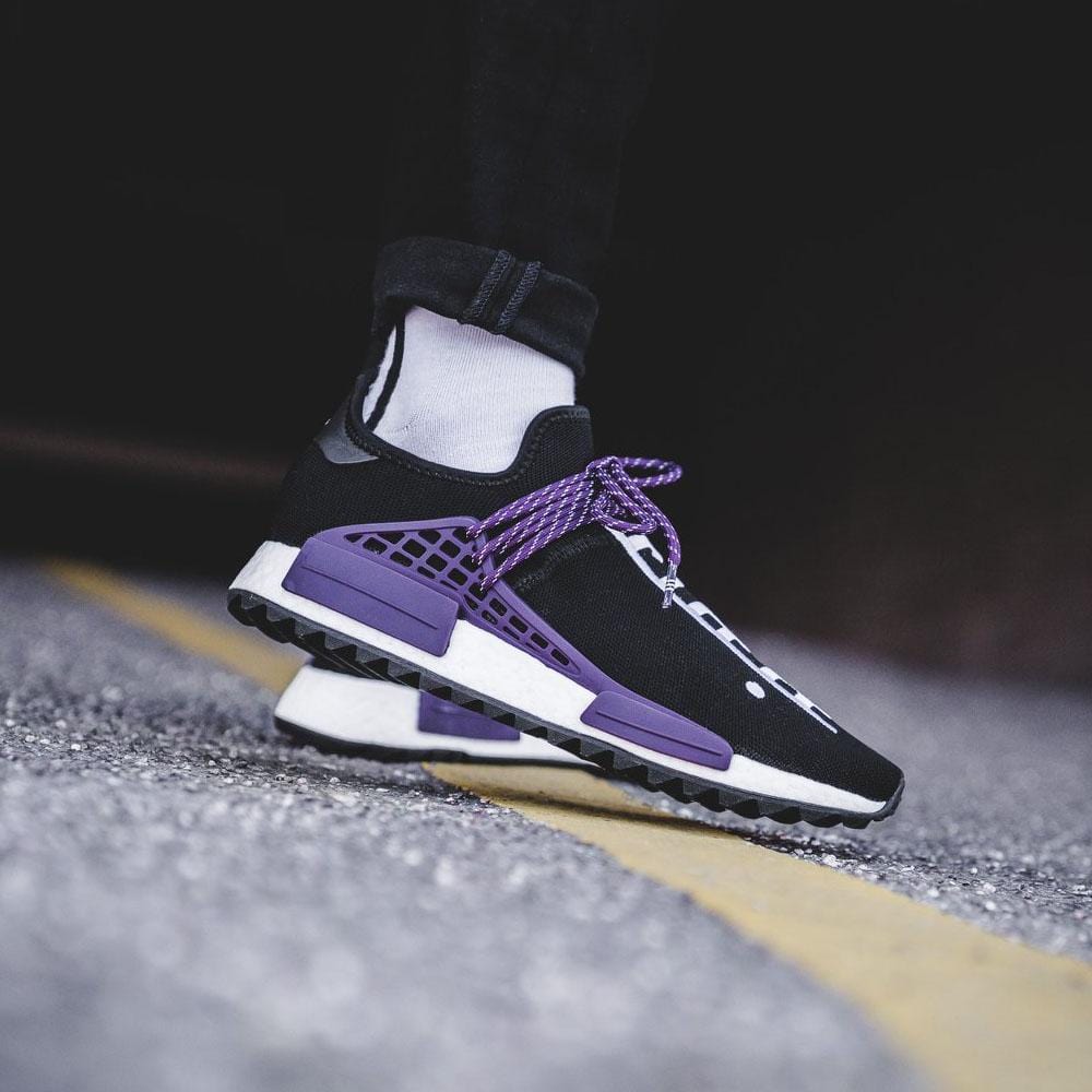 Exclusive Pharrell x NMD Trail Holi Human Race 'Black' — UK 3.5 | EU 36 | US 4 — Alternate View 8