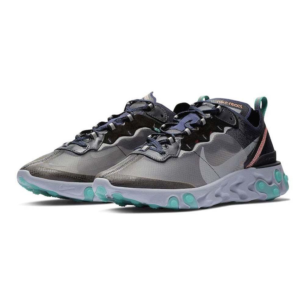 Exclusive Nike React Element 87 Miami Pink — UK 3 | EU 35.5 | US 3.5 — Detail View