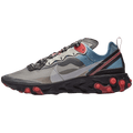Exclusive Nike React Element 87 Grey Blue Red — UK 3 | EU 35.5 | US 3.5 — Front View