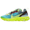 Exclusive Undercover x Nike React Element 87 Blue Volt — UK 3 | EU 35.5 | US 3.5 — Front View