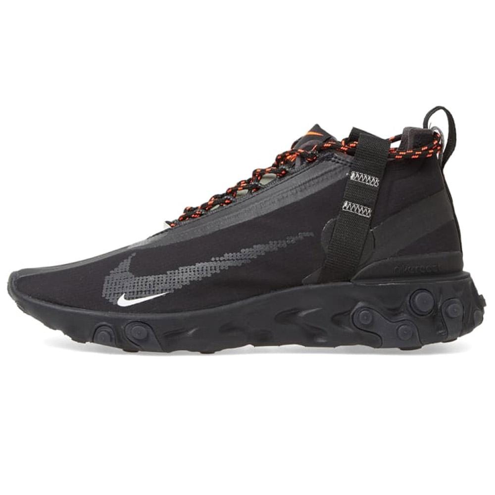 Exclusive Nike React SP Mid ISPA Black — UK 3 | EU 35.5 | US 3.5 — Front View