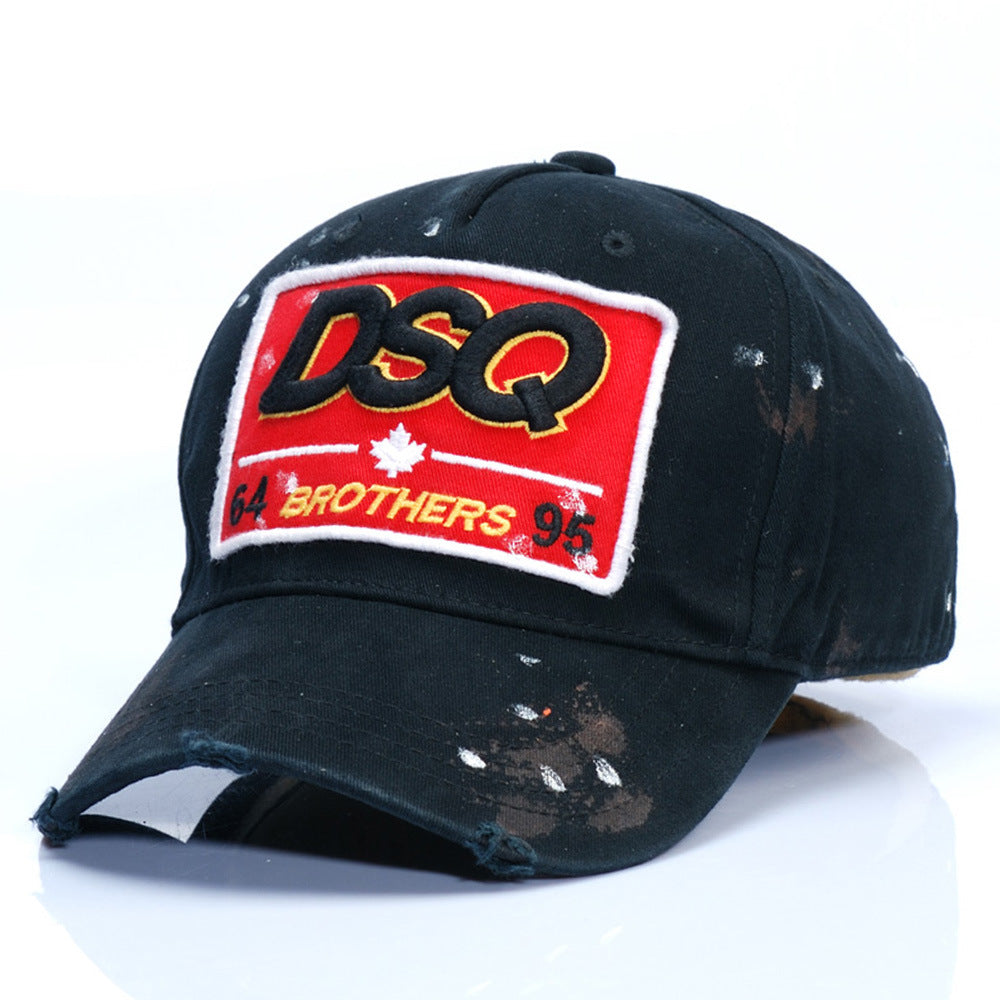 Exclusive dsquared2 2026 Man Hat — Blue — Side View
