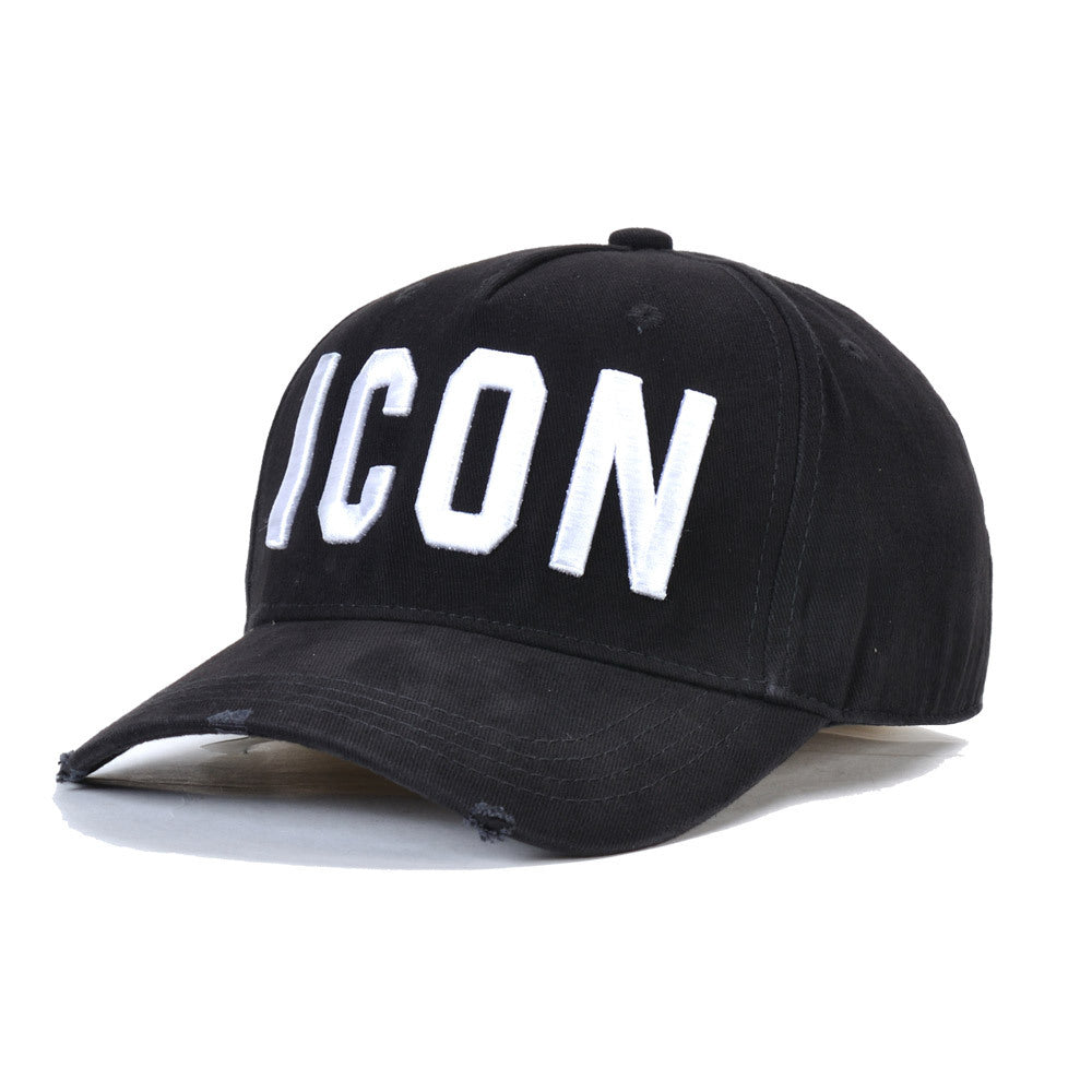 Exclusive dsquared2 2026 Man Hat — Black — Side View