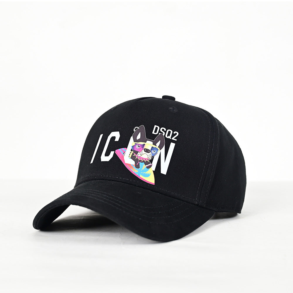 Exclusive dsquared2 2026 Man Hat — Black — Side View