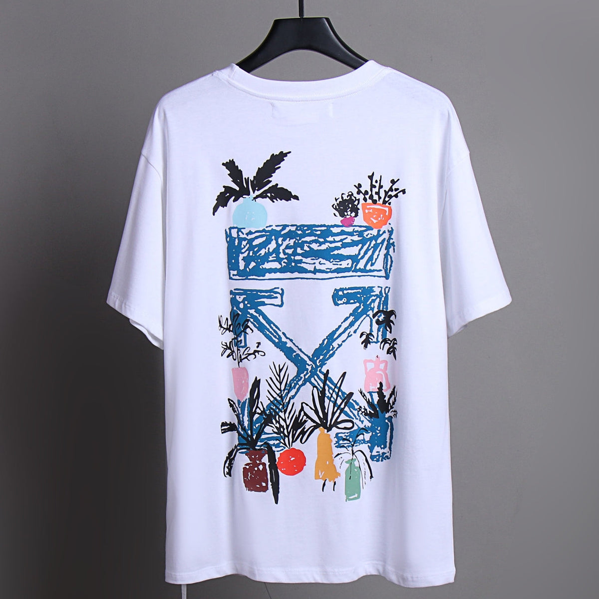 Exclusive OFF-White  Arrow sign T-shirt#54 — White — Size S — Detail View