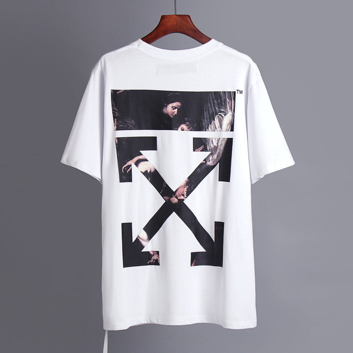 Exclusive OFF-White  Arrow sign T-shirt#64 — White — Size S — Alternate View 12