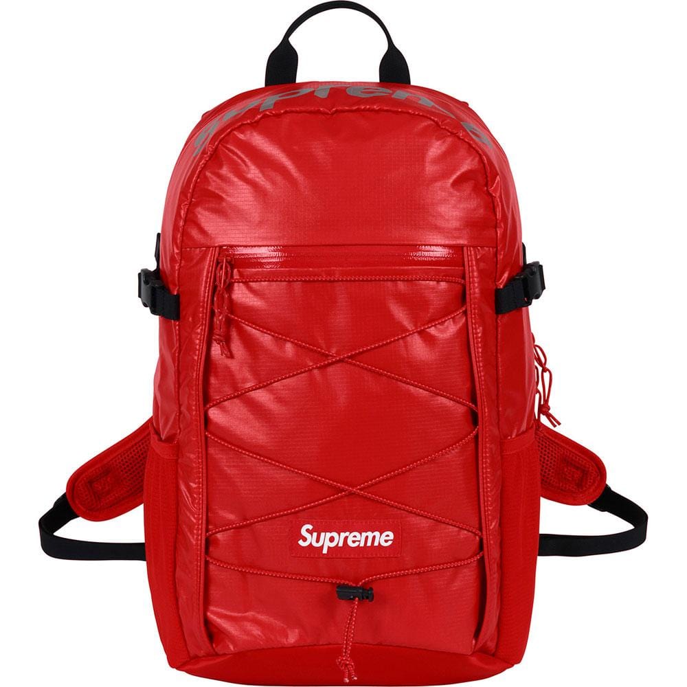 Exclusive Supreme Backpack - Red — Front View
