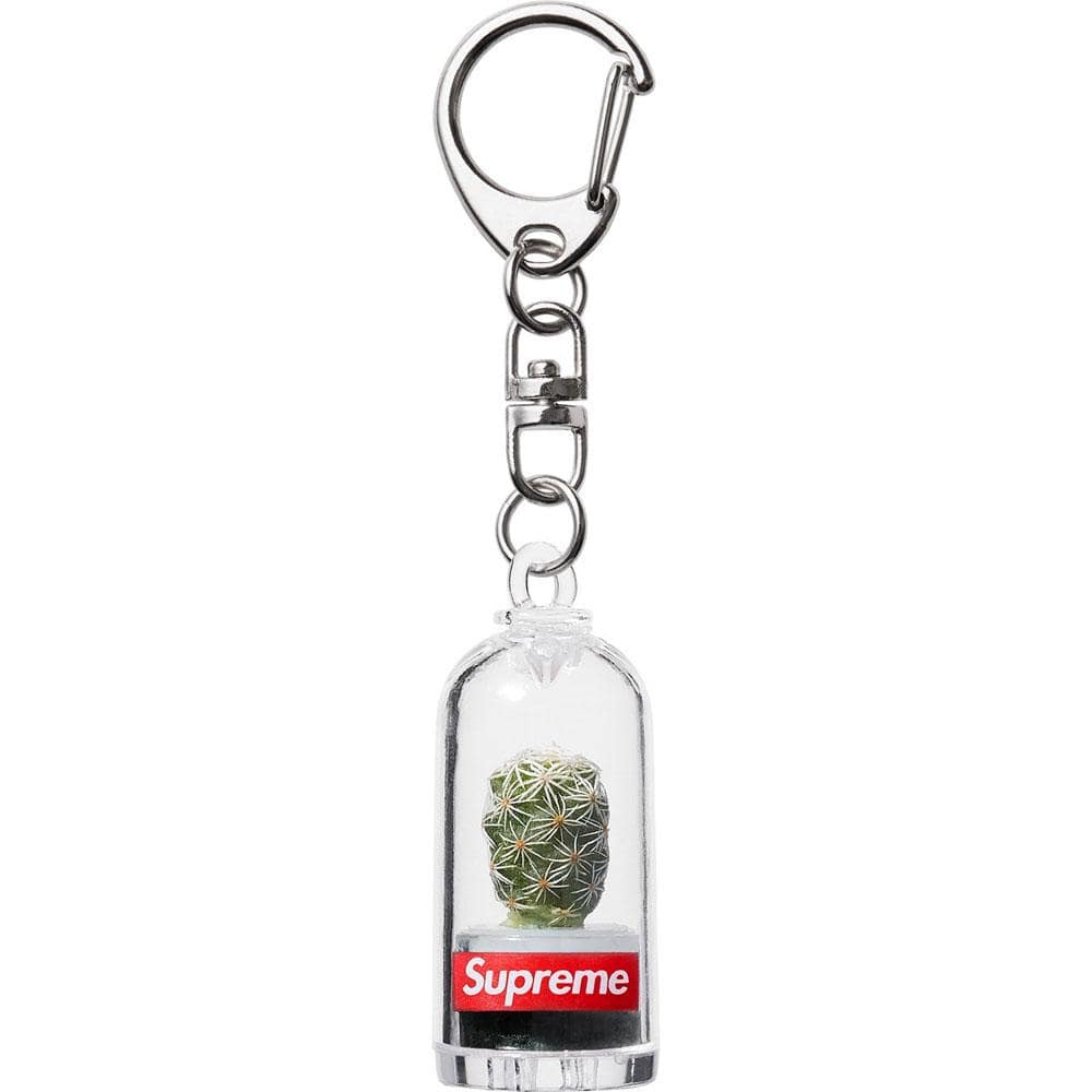 Exclusive Supreme Cactus Keychain — Front View