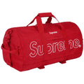 Exclusive Supreme Duffle Bag (FW18) Red — Front View