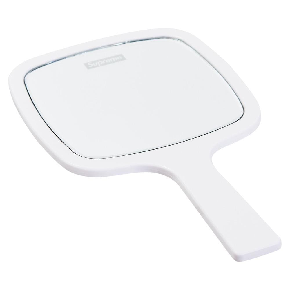 Exclusive Supreme Hand Mirror White — Front View