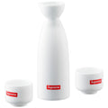 Exclusive Supreme Sake Set - White — Front View