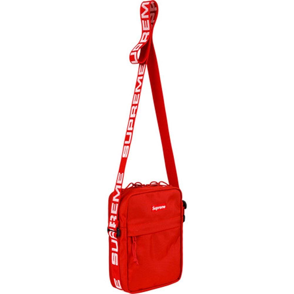 Exclusive Supreme Shoulder Bag (SS18) Red — Front View