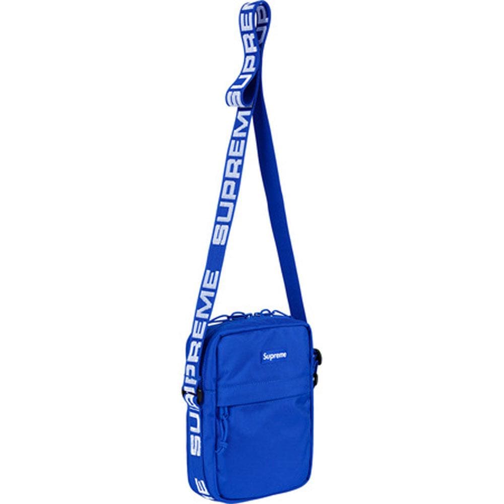 Exclusive Supreme Shoulder Bag (SS18) Royal — Front View