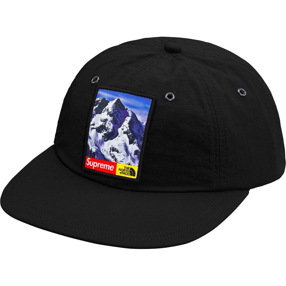Exclusive Supreme The North Face Mountain 6-Panel Hat - Black — Front View