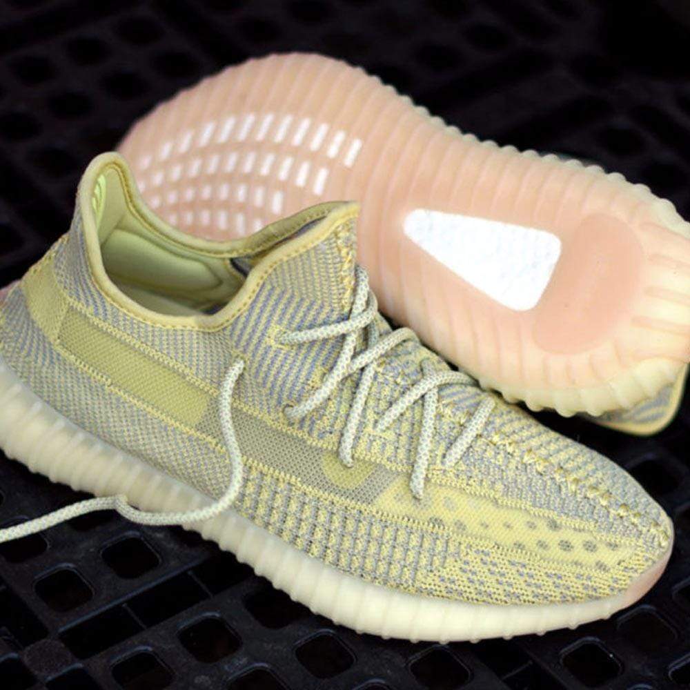 Exclusive Adidas Yeezy Boost 350 V2 'Antlia Non-Reflective' — 3 UK | 35.5 EU — Lifestyle View