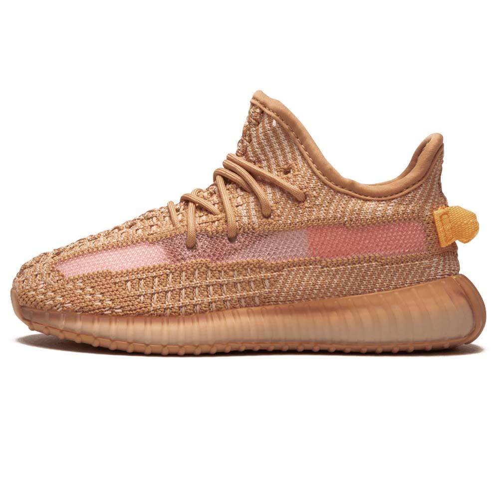 Exclusive Yeezy Boost 350 V2 Infant 'Clay' — UK 10k | EU 28 | US 10.5k — Front View
