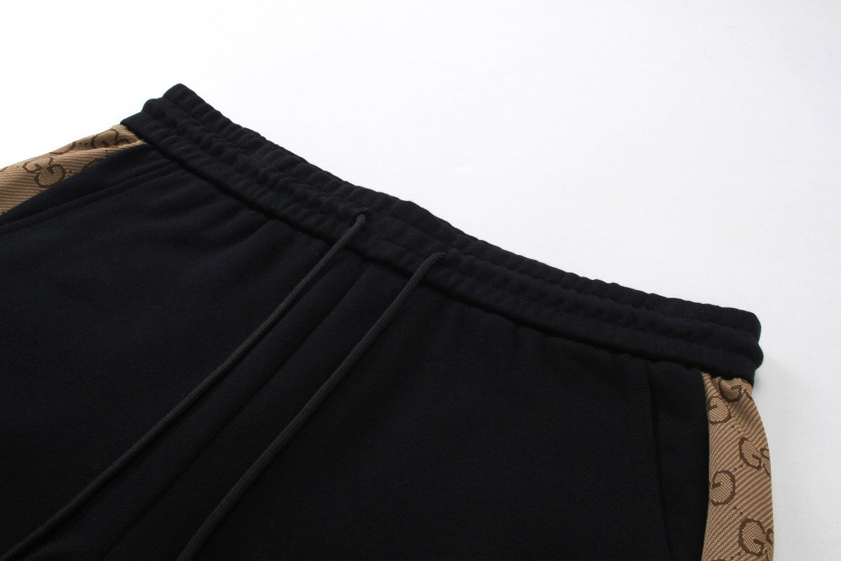 Exclusive Gucci GG Side-Stripe Drawstring Shorts — XS — Lifestyle View