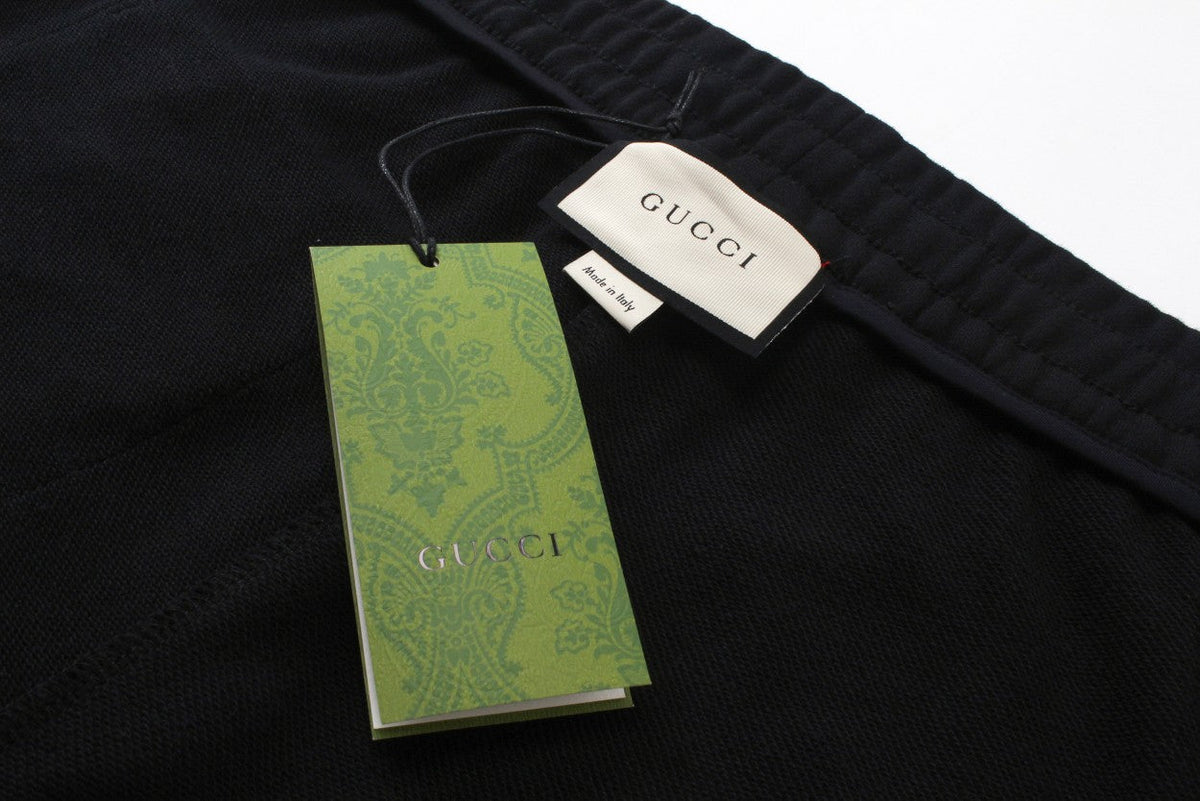 Exclusive Gucci GG Side-Stripe Drawstring Shorts — XS — Alternate View 9