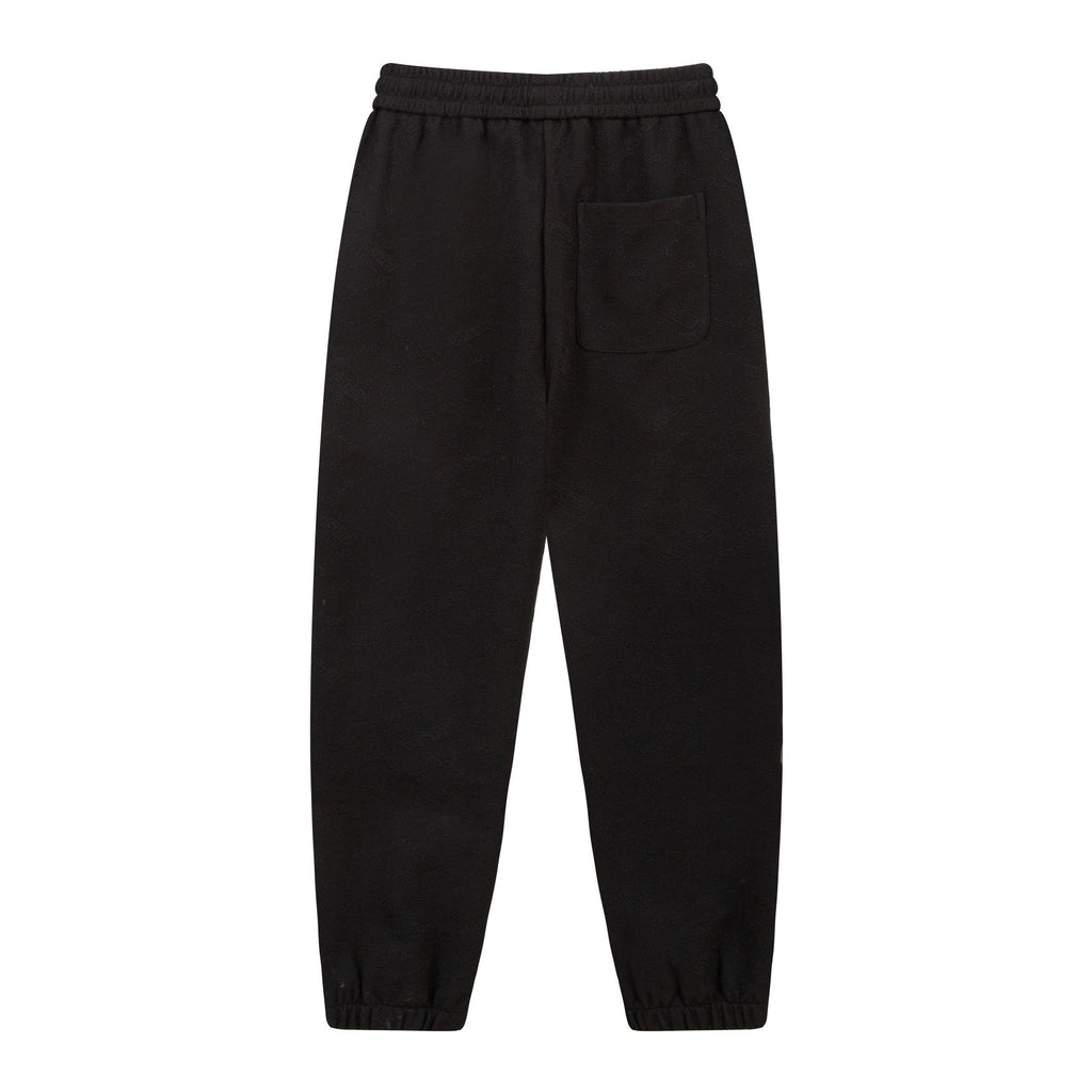 Exclusive Gucci Web Stripe Track Pants in Black — M — Back View