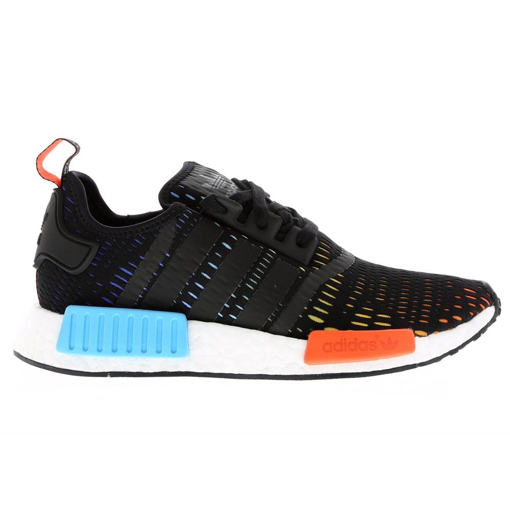 Exclusive Adidas NMD R1 Rainbow FL Exclusive — UK 3.5 | EU 36 | US 4 — Back View