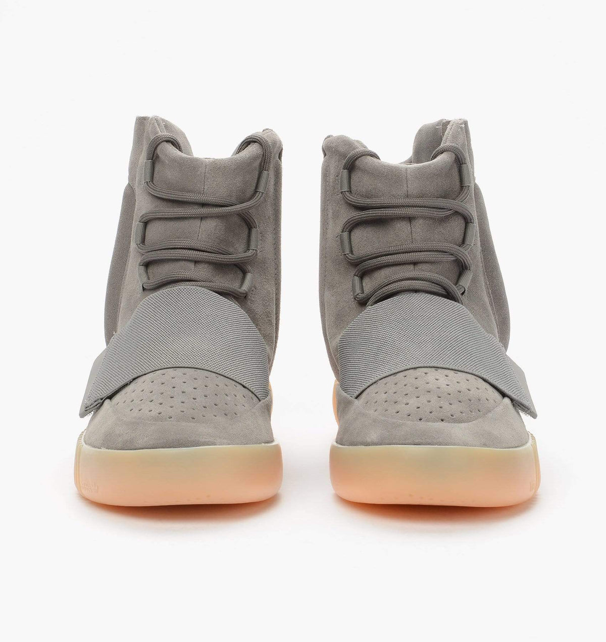 Exclusive Adidas Originals Yeezy 750 Boost Light Grey-Gum — UK 3.5 | EU 36 | US 4 — Detail View