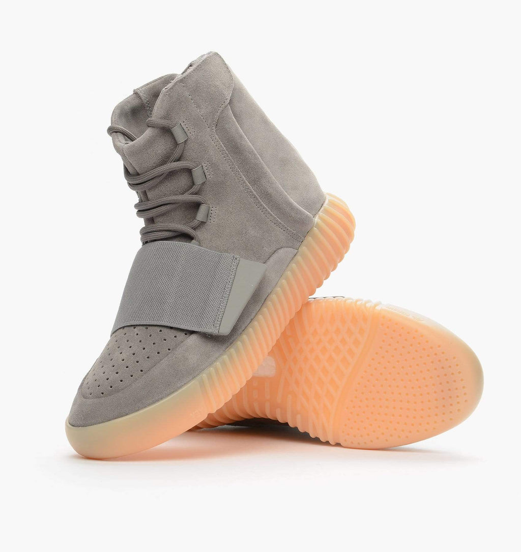 Exclusive Adidas Originals Yeezy 750 Boost Light Grey-Gum — UK 3.5 | EU 36 | US 4 — Top View