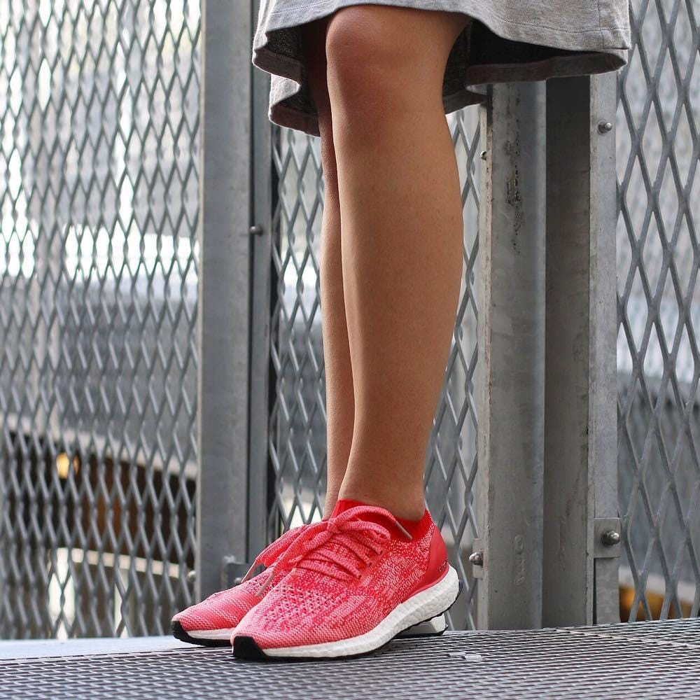 Exclusive Adidas Ultra Boost Uncaged W Ray Red-Shock Red — UK 3.5 | EU 36 | US 4 — Side View