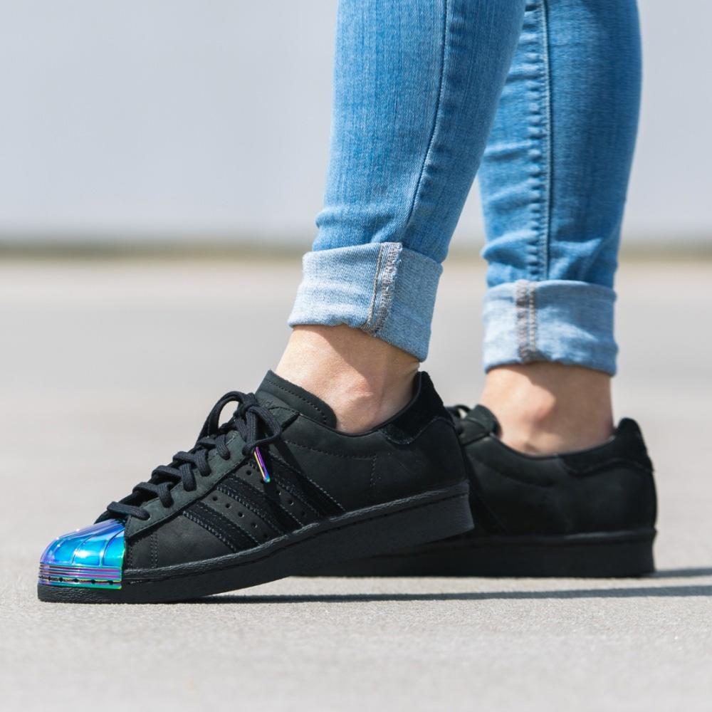 Exclusive adidas Originals Superstar 80s Metal Toe W (black-multi) — UK 3.5 | EU 36 | US 4 — Alternate View 7