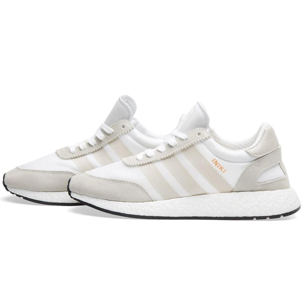 Exclusive Adidas Iniki Runner 'White' — UK 3.5 | EU 36 | US 4 — Front View