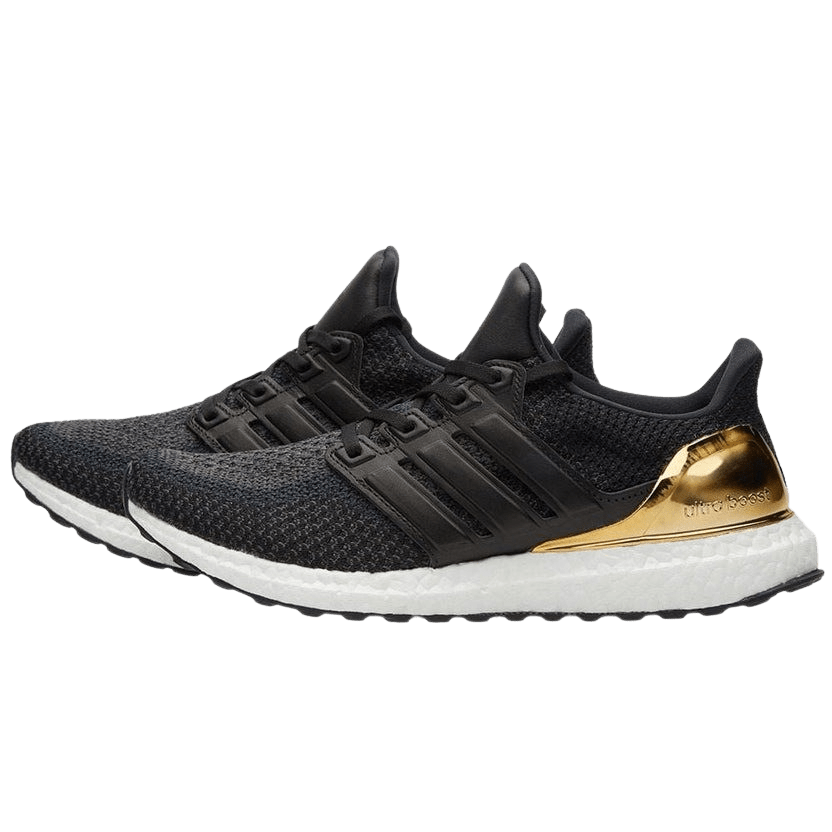 Exclusive Adidas Ultra Boost LTD Olympic Pack Gold — UK 3.5 | EU 36 | US 4 — Front View