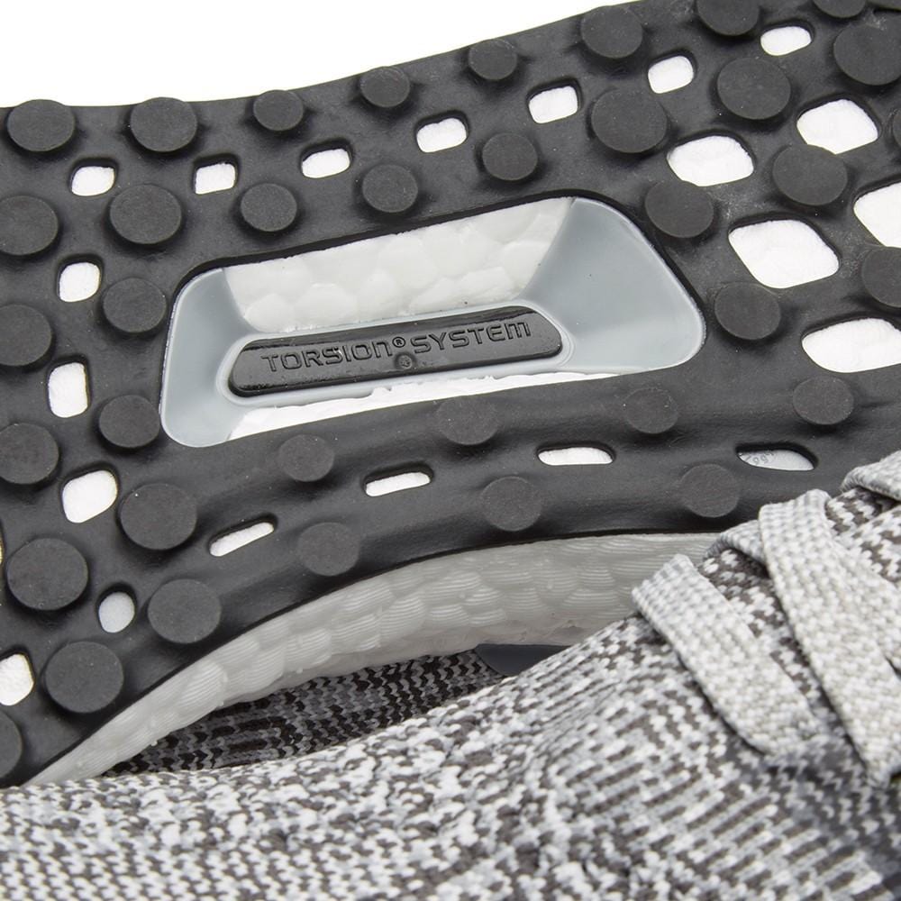 Exclusive ADIDAS ULTRA BOOST UNCAGED Clear Grey & Solid Grey — UK 3.5 | EU 36 | US 4 — Top View
