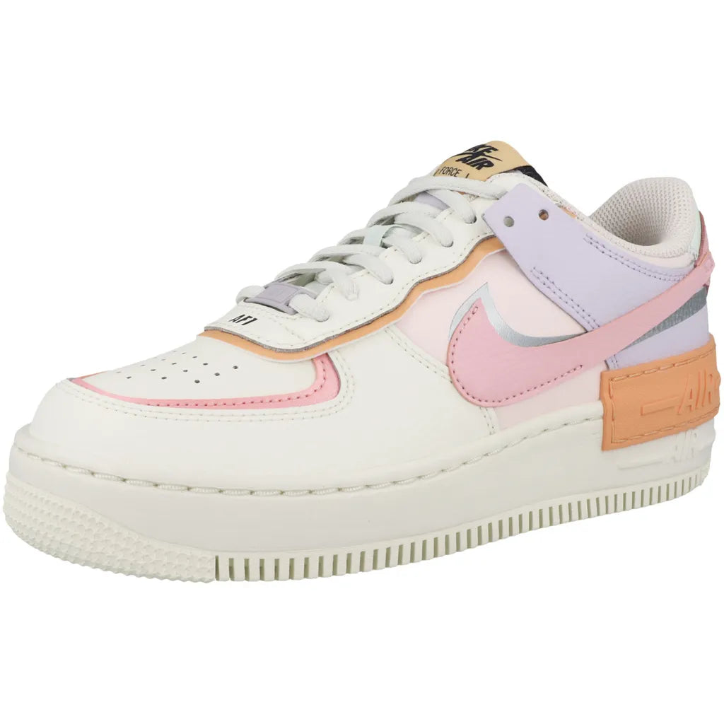Exclusive AF1 Shadow Women's Shoes — White/Barely Green/Mint Foam — Size US W5 - UK3 - EUR 35.5 — Alternate View 7