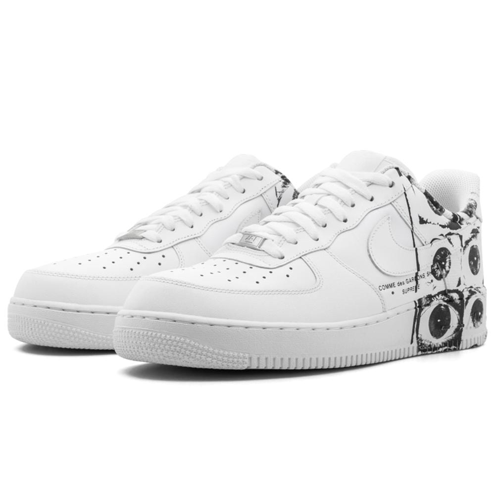 Exclusive Nike Air Force 1 '07- Supreme- CDG — UK 3 | EU 35.5 | US 3.5 — Side View