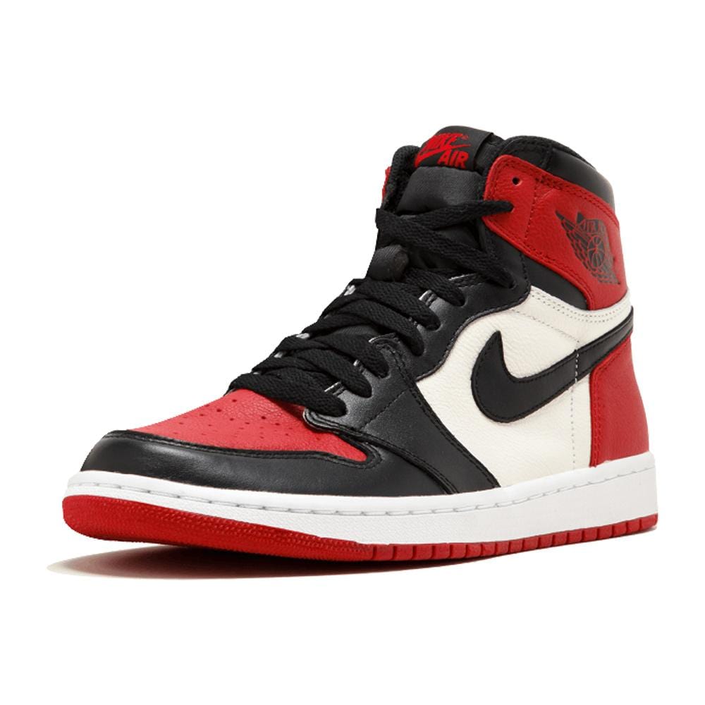 Exclusive Air Jordan 1 Retro High OG GS "Bred Toe" — UK 13.5 | EU 32 | US 1Y — Detail View