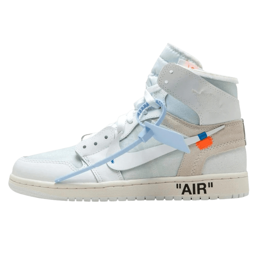 Exclusive Air Jordan 1 x OFF-WHITE NRG — UK 3 | EU 35.5 | US 3.5 — Front View