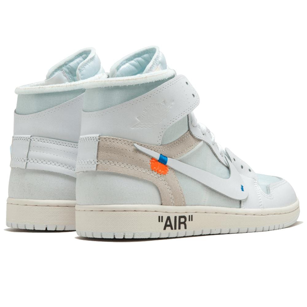 Exclusive Air Jordan 1 x OFF-WHITE NRG — UK 3 | EU 35.5 | US 3.5 — Back View