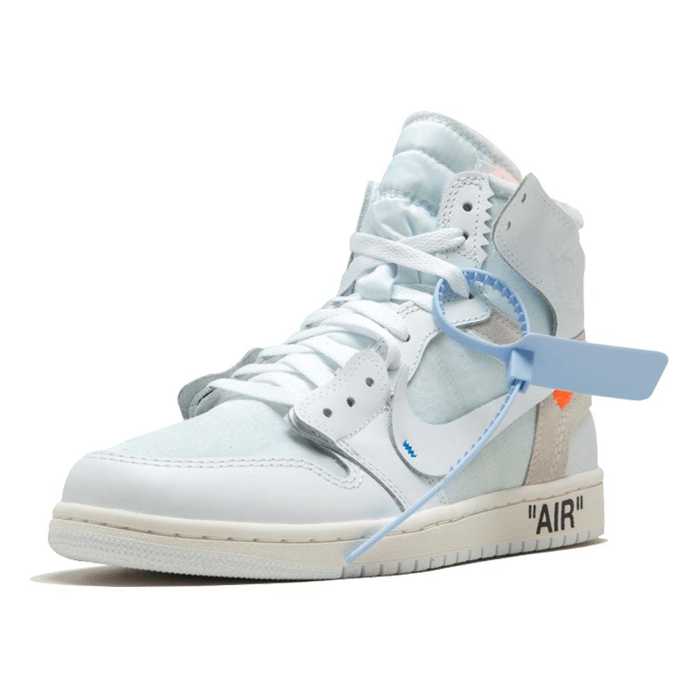 Exclusive Air Jordan 1 x OFF-WHITE NRG — UK 3 | EU 35.5 | US 3.5 — Top View