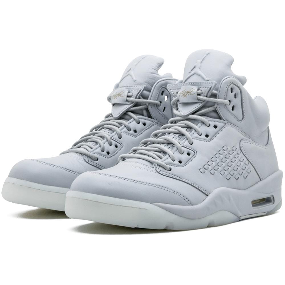 Exclusive Air Jordan 5 Premium Pure Platinum — UK 3 | EU 35.5 | US 3.5 — Side View