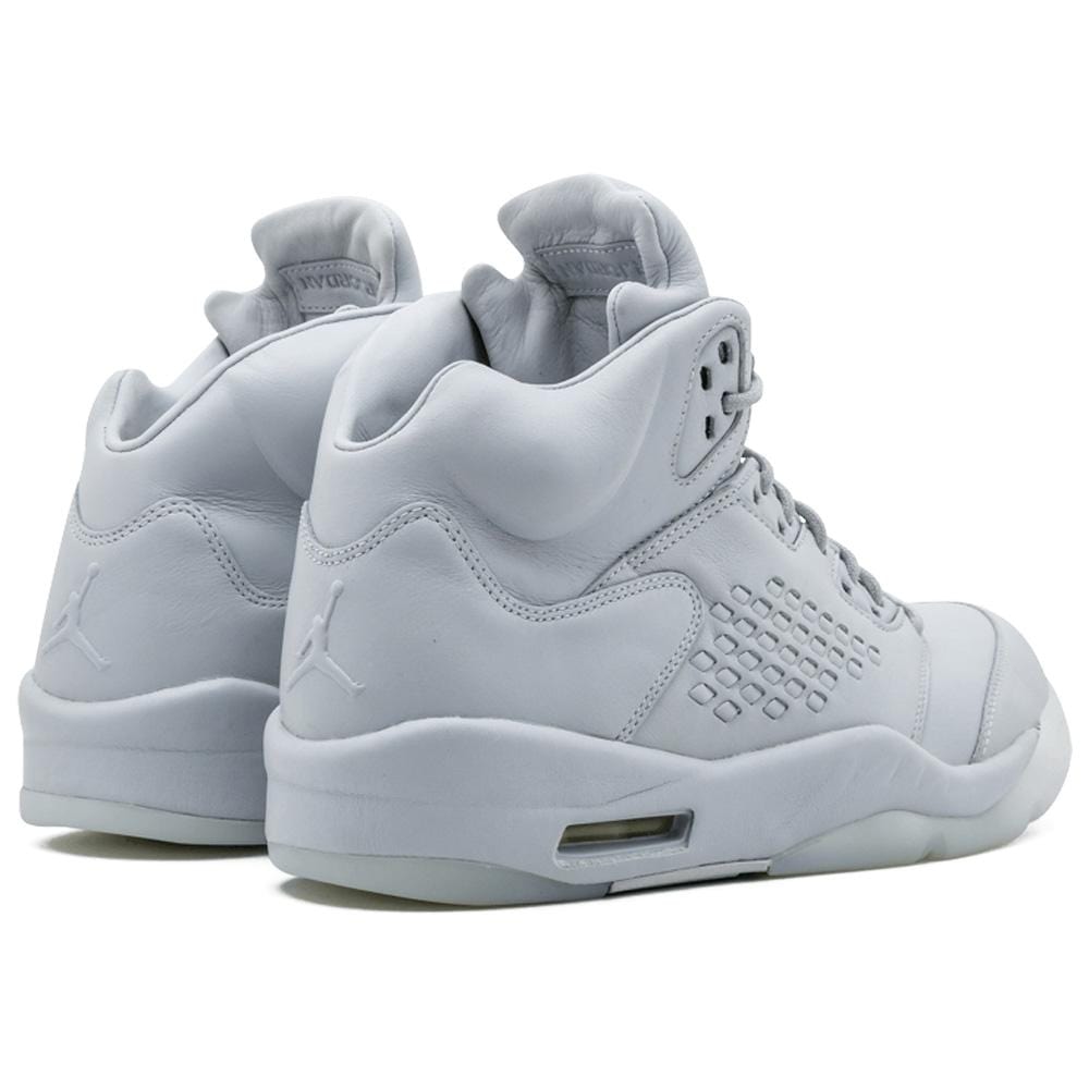 Exclusive Air Jordan 5 Premium Pure Platinum — UK 3 | EU 35.5 | US 3.5 — Back View