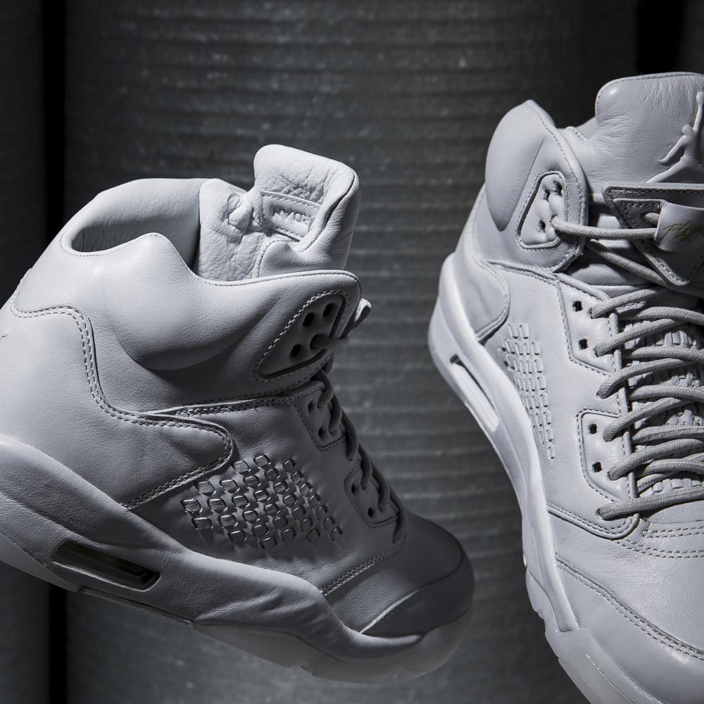 Exclusive Air Jordan 5 Premium Pure Platinum — UK 3 | EU 35.5 | US 3.5 — Alternate View 7