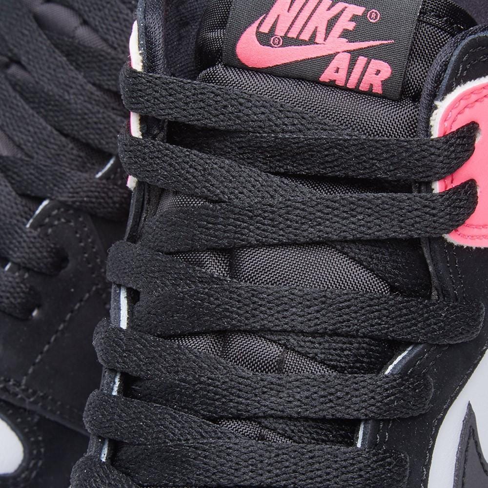 Exclusive Air Jordan 1 Retro High OG GS 'Black Hyper Pink White' — Lifestyle View