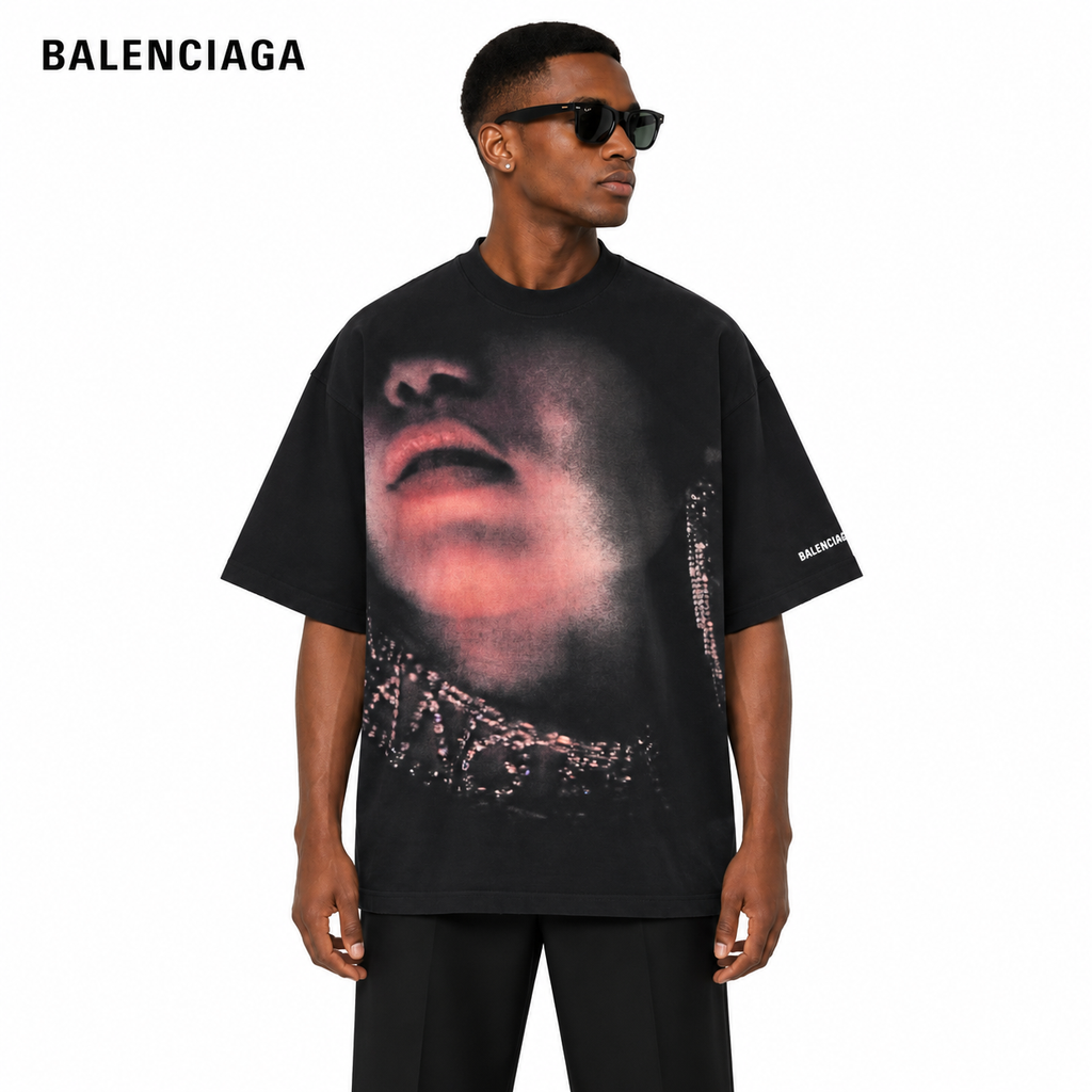 Exclusive Balenciaga Classic Vintage T-shirt — XS — Front View