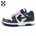 Exclusive Off-White Arrow logo Sports shoes#10 — Red — Size 36 — Front View