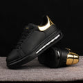 Exclusive Lovers' Thick Soled Casual Shoes For Students — White — Size 35 — Front View