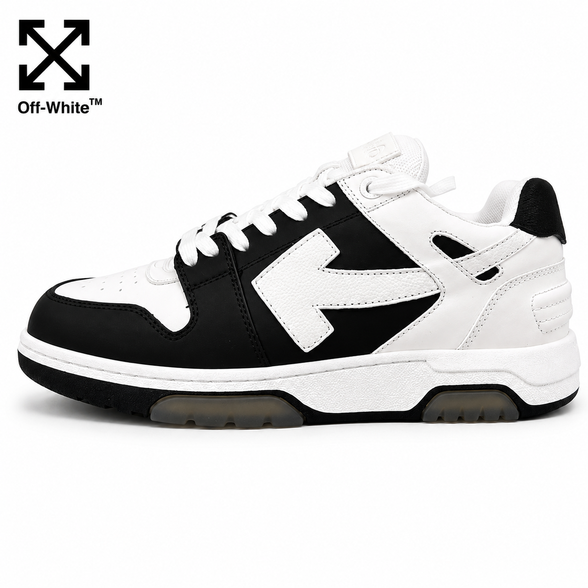 Exclusive Off-White sneakers #56 — 36 — Size Black — Front View